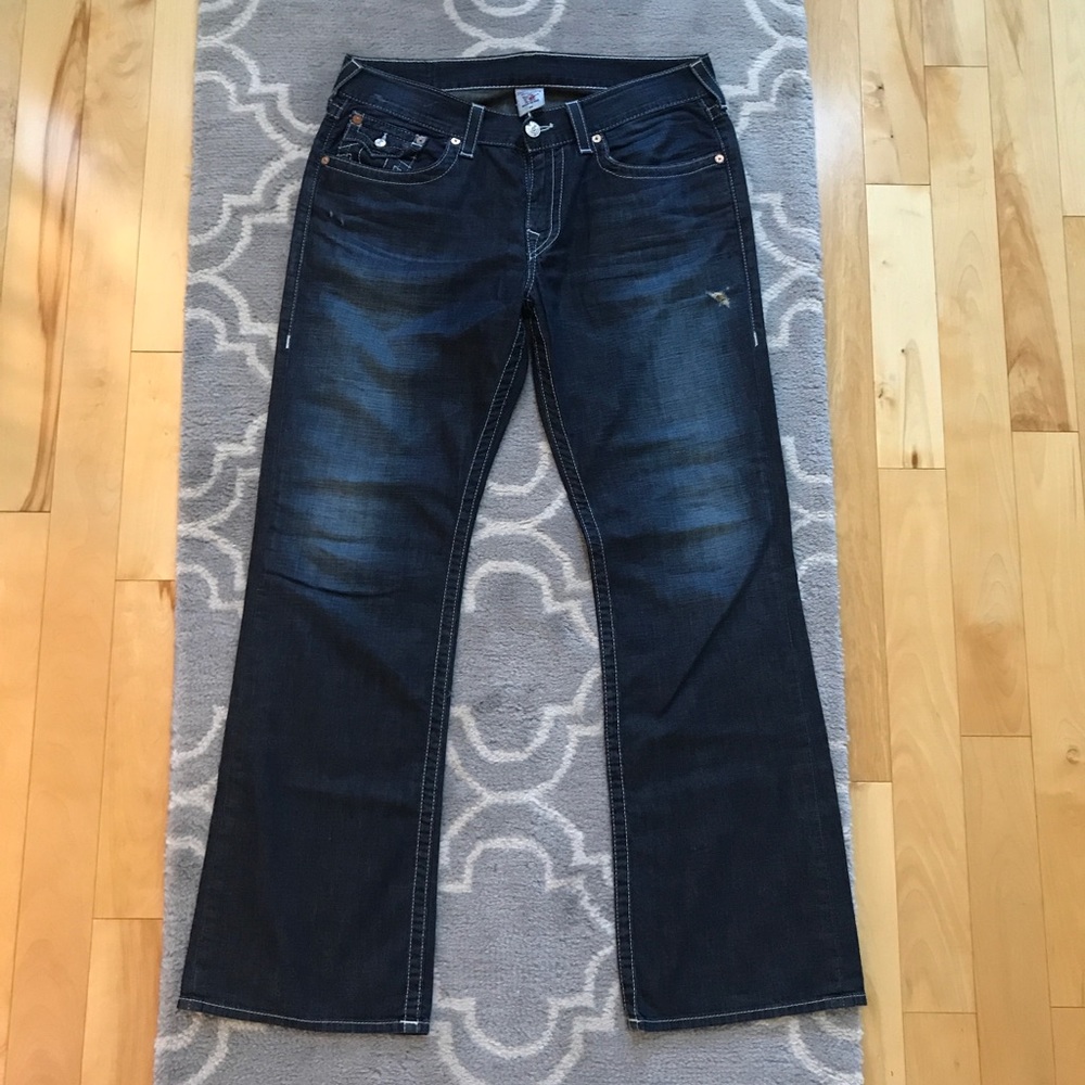 True Religion Size 34 Bootcut Jeans